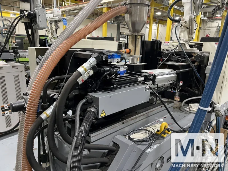 121 TON 3.4 OZ NISSEI MODEL FNX110III-12A INJECTION MOLDING MACHINE MFG 2018