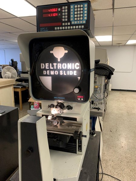 14" Deltronic Model DH214 Bench Top Optical Comparator, S/N 22910256.