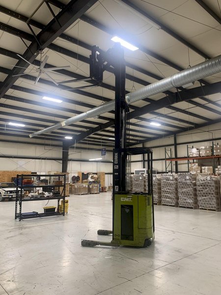 Clark Used Electric Fork Lift Model NP3000D-30, 3000 lbs., Charger Included