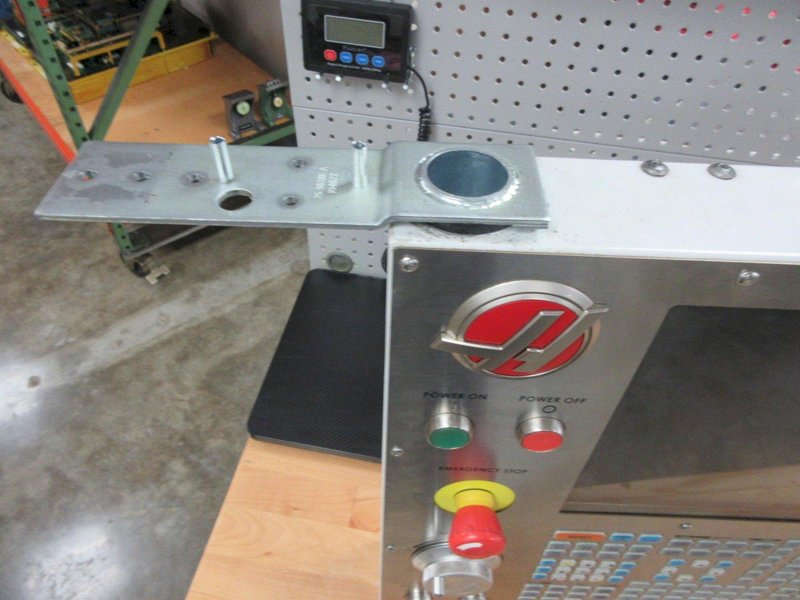 Used Haas 32-6027 FRONT PANEL ASSY MILL STORAGE CABINET W/ LCD DISPLAY