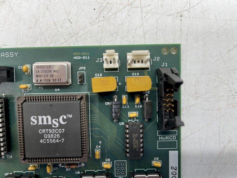 REV C HURCO VIDEO COM II PCB STOCK #16128