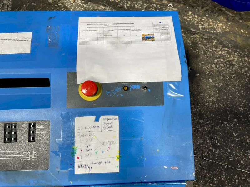 EUBANKS AUTOSTRIP 8000 AUTOMATIC WIRE CUTTER AND STRIPPER  -  8000-01T
