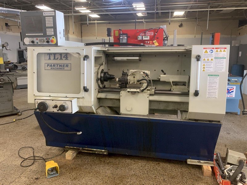 MILLTRONICS TL14x40 CNC Flat Bed Lathe, S/N 1121, New 2011