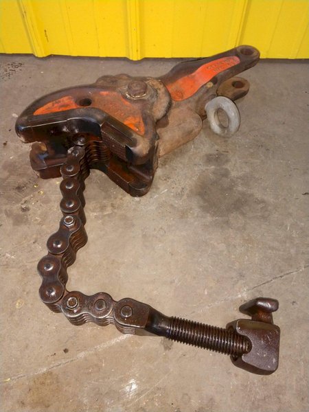 4" TO 24" PETOL GEARENCH MODEL #U118-116H HYDRA-TORK HYDRAULIC BREAK OUT PIPE WRENCH MACHINE: YOBRO #25674