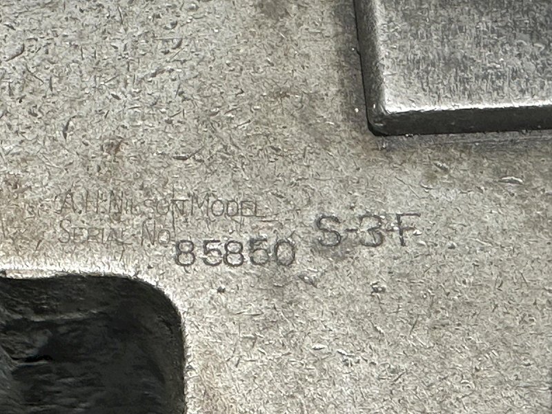 S3F NILSON MODEL #S3F WIRE BENDING FOUR SLIDE MACHINE WITH ELECTRIC CLUTCH: STOCK 17566