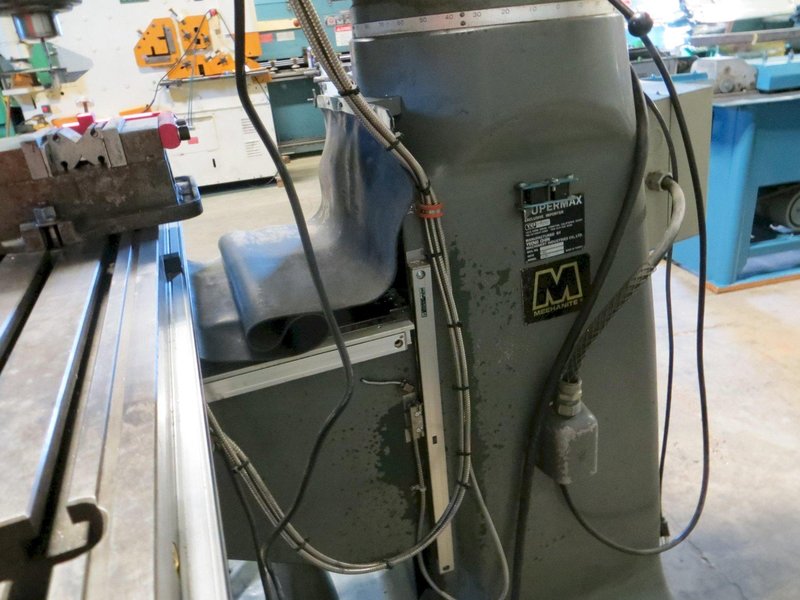 9&quot; x 42&quot; Supermax Vertical Milling Machine w/ Acu-Rite Digital Readout