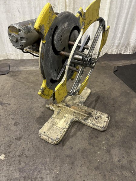 300 LB X 6" CUSTOM MOTORIZED COIL REEL: STOCK #77521