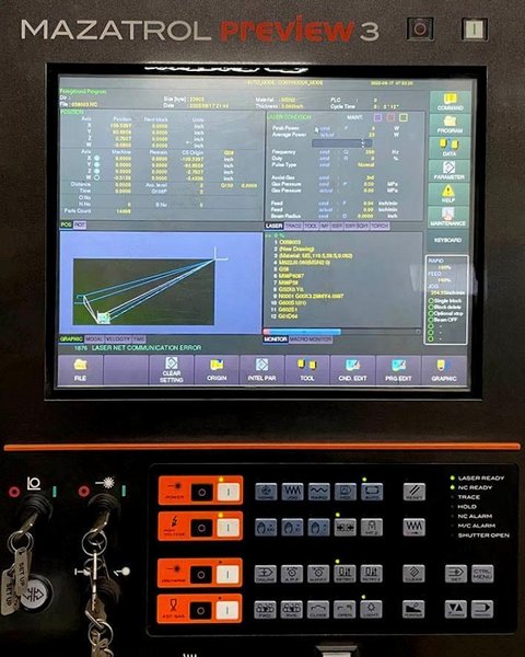 Mazak Optiplex Nexus 3015 Fiber II