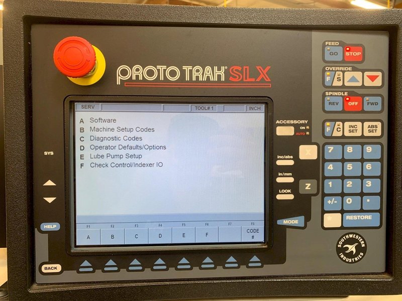 2012 SOUTHWESTERN INDUSTRIES TRAK TRL 1630SX CNC Lathe