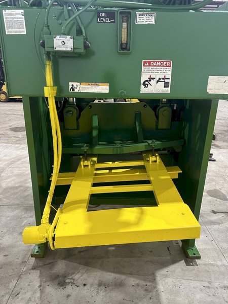 4&#039; X 1/2&quot; BETENBENDER MODEL #4-500 HYDRAULIC SQUARING SHEAR: STOCK #11792