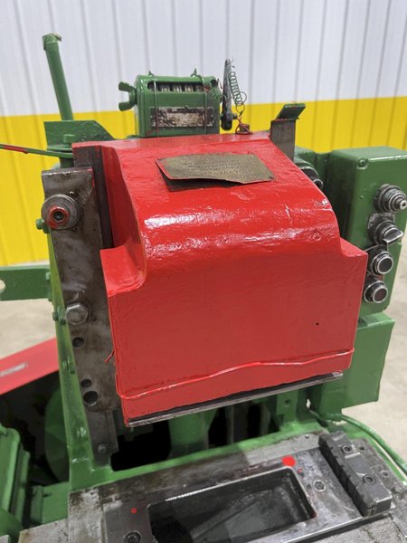 25 TON YODER MODEL #P-25 MECHANICAL CUTOFF PRESS, 2.25&quot; STROKE : STOCK #20524