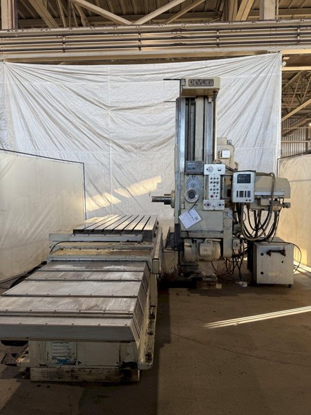 4" DEVLIEG 4K-96 HORIZONTAL BORING MILL. STOCK # 0113826