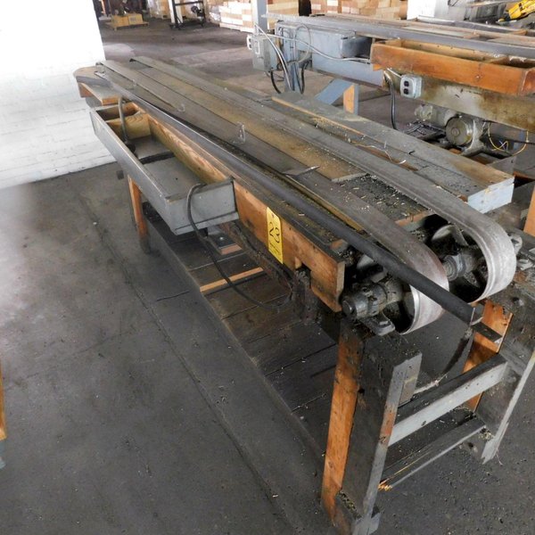 (3) 20&quot; X 96&quot; POWER DUAL BELT PARTS CONVEYORS: STOCK #20723