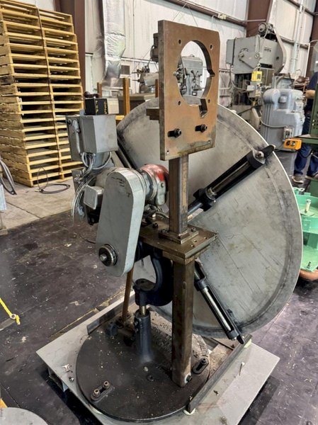 800 LB. X 12" LITTEL NO. 30 MOTORIZED UNCOILER. STOCK # 0779825