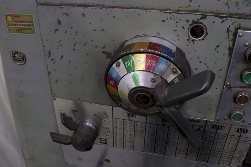 17&quot; x 80&quot; CLAUSING ENGINE LATHE: STOCK #73323