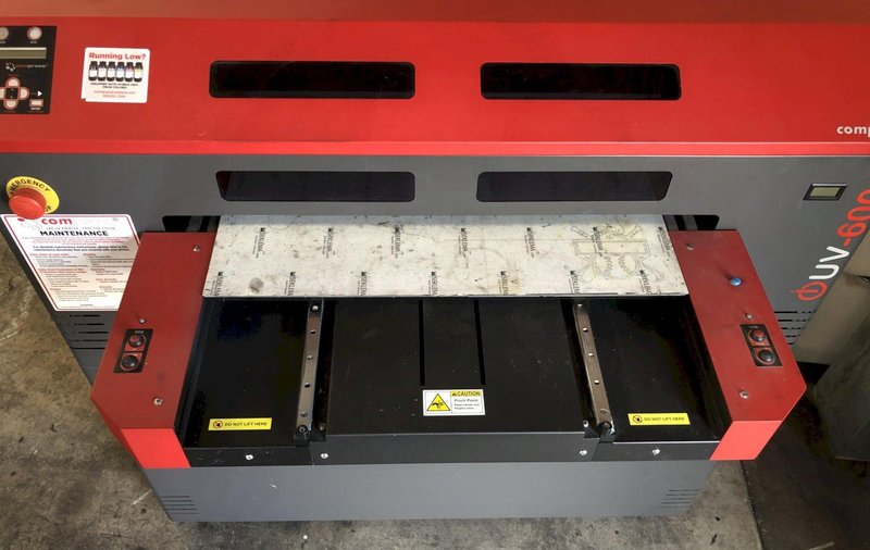 ColDesi Compress iUV-600s UV Printer w/ Rotary Attachment Unit 600 with Software