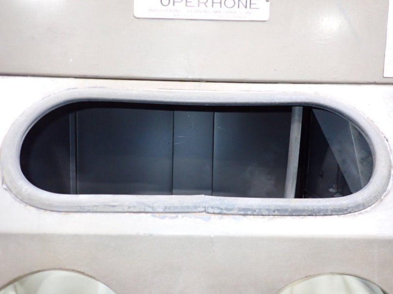 INDUSTRIAL CLEANING MACHINES INC 45" X 47" X 42" BLAST CABINET  -  4800 SUPER HONE