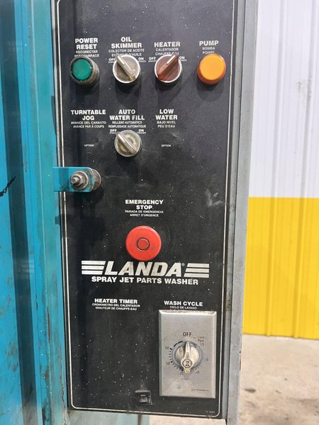 36&quot; X 42&quot; LANDA MODEL #PW-300 ROTARY TABLE HEATED PARTS WASHER: STOCK #22184