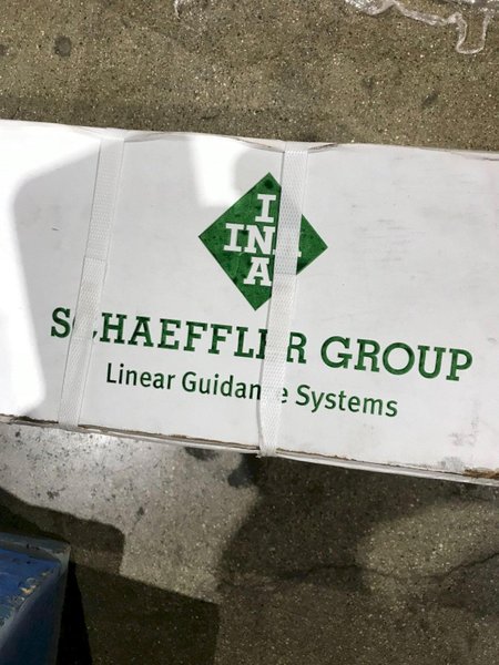 INA RUE45‑E‑HL‑W2/1389.5/AAAC LINEAR ROLLER GUIDEWAY USED