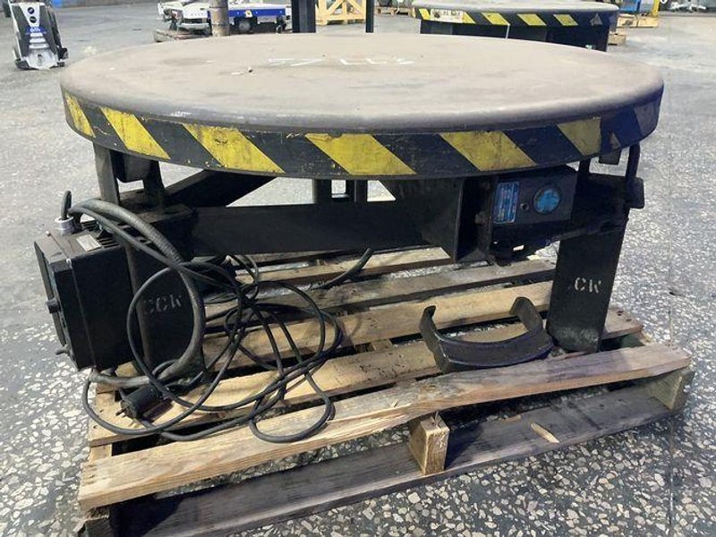 42" TABLE / 5000 LB PALLET DECOILER  -  F713-20-B5-J