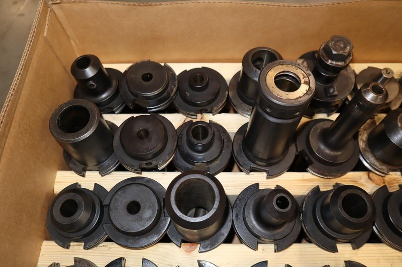 CAT50 Tool Holders - Rigid Endmill, XCNA 1000/32, Shell Mill &amp; More (44)- Auction Item