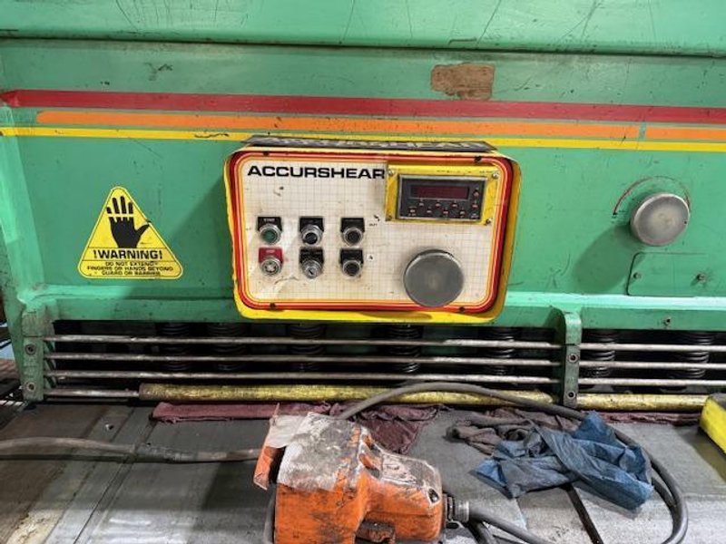 1/4″ x 10′ Accurshear 625010 Shear, 1989