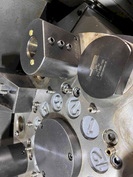 Hyundai Kia SKT-21LMS CNC Lathe – C Axis Live Tool Sub Spindle