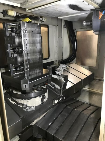 Kitamura Mycenter-500 500mm HMC, 1998 – 10,000RPM, CAT50, Chip Conveyor, High Pressure Coolant, 4th Axis, Coolant Thru Spindle