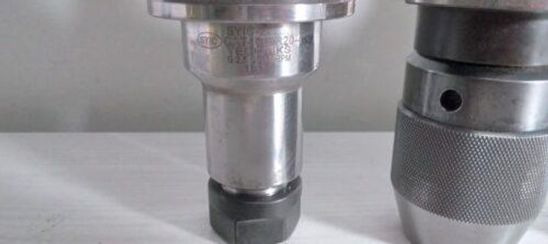 4x Cat40 Cat 40 Taper Tool Holders Jacobs ER Collet 1.25″  Weldon Flat ER20