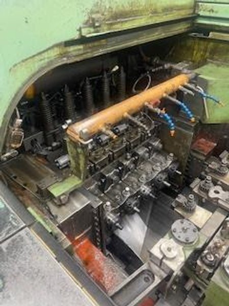 SAKAMURA #BPF-540, 6-STATION 5-DIE PARTS FORMER w/UNIVERSAL TRANSFER