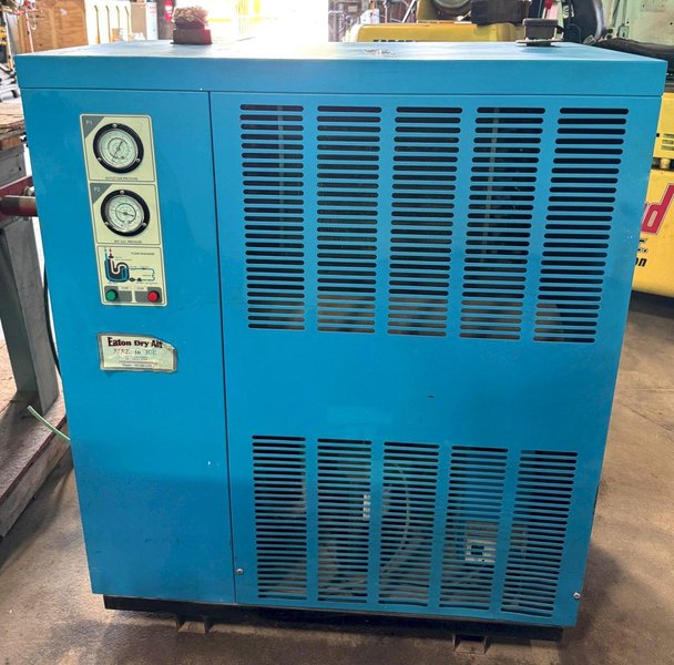 50 HP Eaton Rotary Air Compressor, 225 CFM, 145 PSI, Dryer, Nice