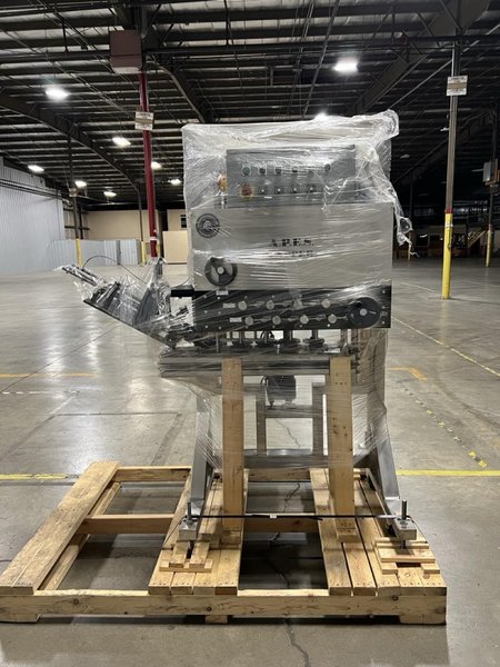 A.P.E.S. Explosion Proof Liquid Filling Line, 2021 – NEVER USED, Still on OEM Skidding