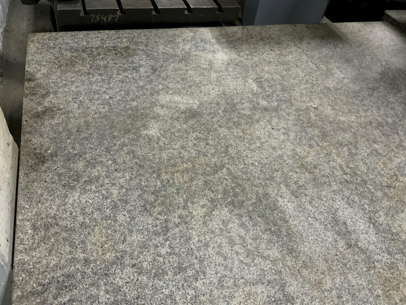 70" X 74" 12" STANDBRIDGE GRANITE SURFACE PLATE: STOCK #77848
