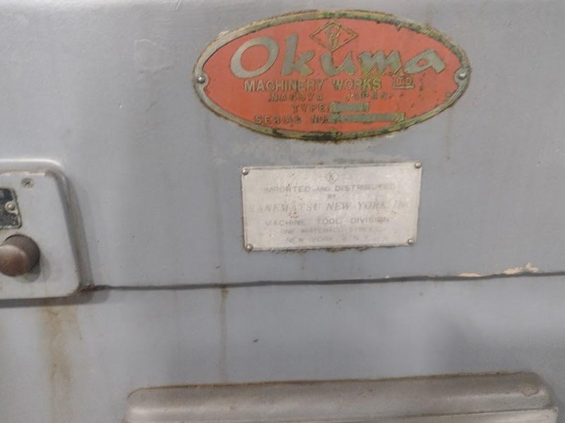 OKUMA CYLINDRICAL GRINDER: YOBRO #25366