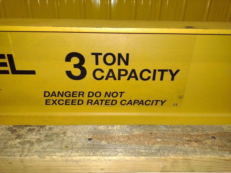 3 TON X 11&#039; GORBEL WALL MOUNT JIB CRANE, 2023 NEVER INSTALLED: STOCK #22116