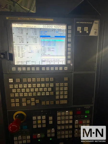 Doosan HC 400II 4-Axis CNC Horizontal Machining Center, 2016