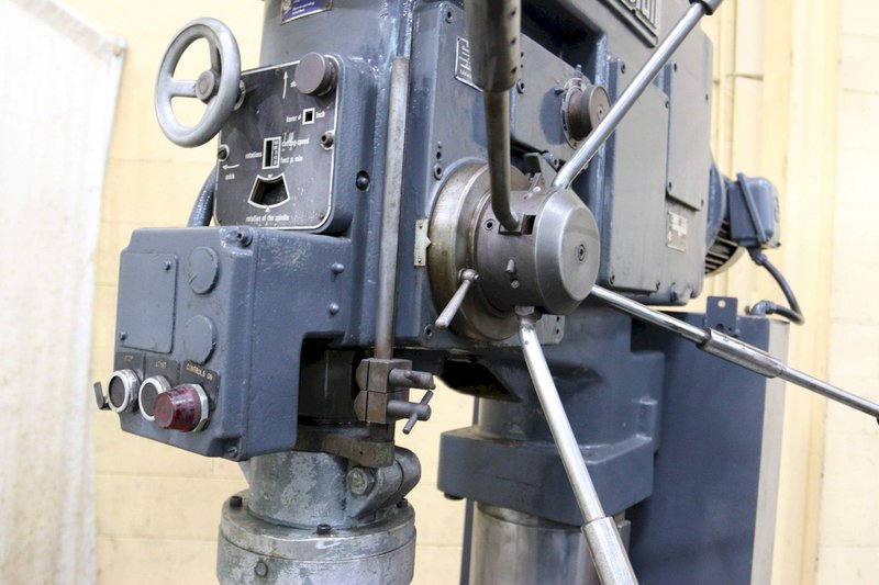30&#039; ALZMETAL MODEL #A2-E SINGLE SPINDLE DRILL: STOCK 71199