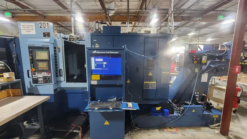 2004 MATSUURA PLUS-300PC17 4th Axis CNC Horizontal Machining Center