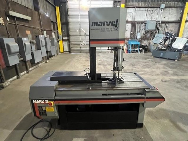 18" X 22" MARVEL SERIES 8-MARK II VERTICAL BAND SAW STOCK# 4039