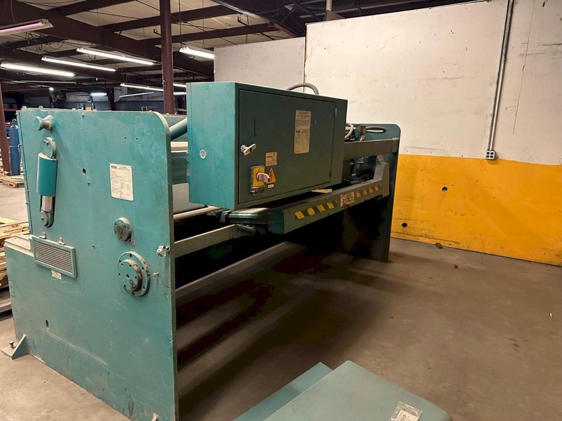 1/4″ x 10′ Adira GHS-0630 Hydraulic Power Squaring Shear, 1999 – Backgauge, Squaring Arm