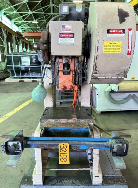 25 Ton Rousselle O.B.I. Press No. 3, 2" Str, 10-3/4 SH, 14" x 20" Bed, 135 SPM