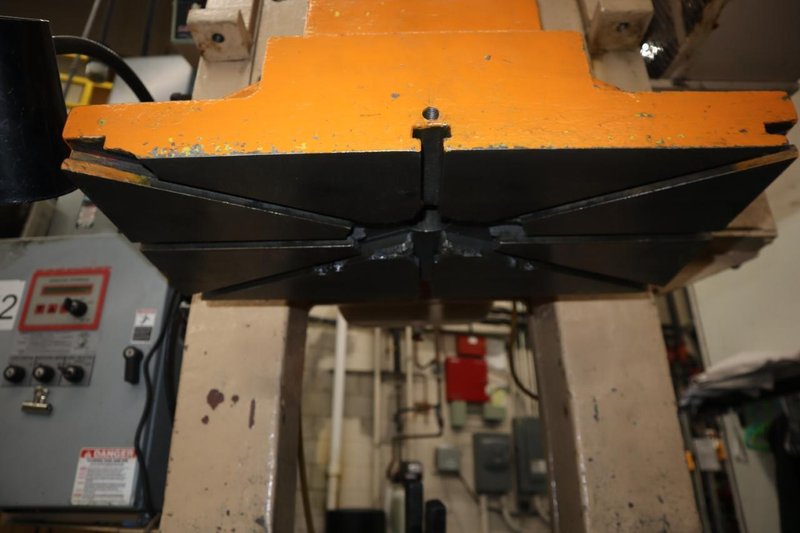 Bliss 21-1/2 OBI Punch Press, 60 Ton Back Geared, 3.75" Stroke, Air Clutch Brake