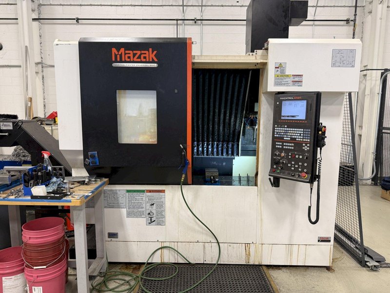 2015 Used Mazak VCU-500U 3X CNC Vertical Machining Center For Sale