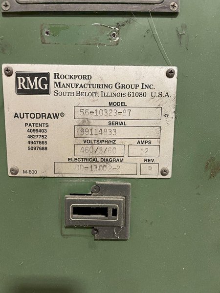 5/16&quot; RMG MODEL 56-10323-87 IN LINE WIRE DRAWER (14131)