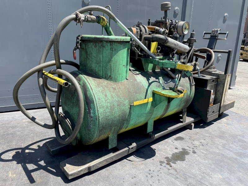 200 GALLON GARDNER DENVER MASTER CHEMICAL LP GAS MOBILE SUMP SUCKER LIQUID RECOVERY SYSTEM: STOCK #14760