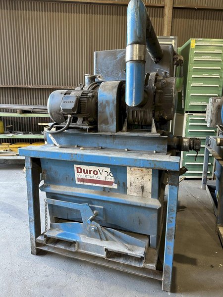 25 HP DUROVAC MODEL #PLCV25 PORTABLE INDUSTRIAL VACUUM SYSTEM: STOCK #21902