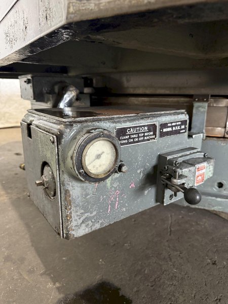 84&quot; X 60&quot; STONE CO ROTARY TABLE. STOCK # 1120524