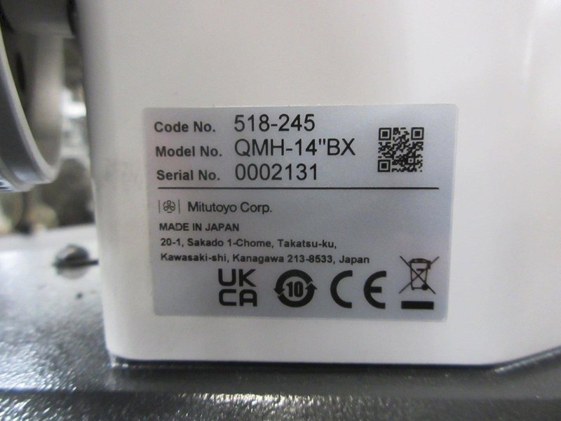 Mitutoyo QM Height with Pneumatic Floating System, 0 to 14&quot;/ 0 to 350 mm, Model 518-245- Auction Item