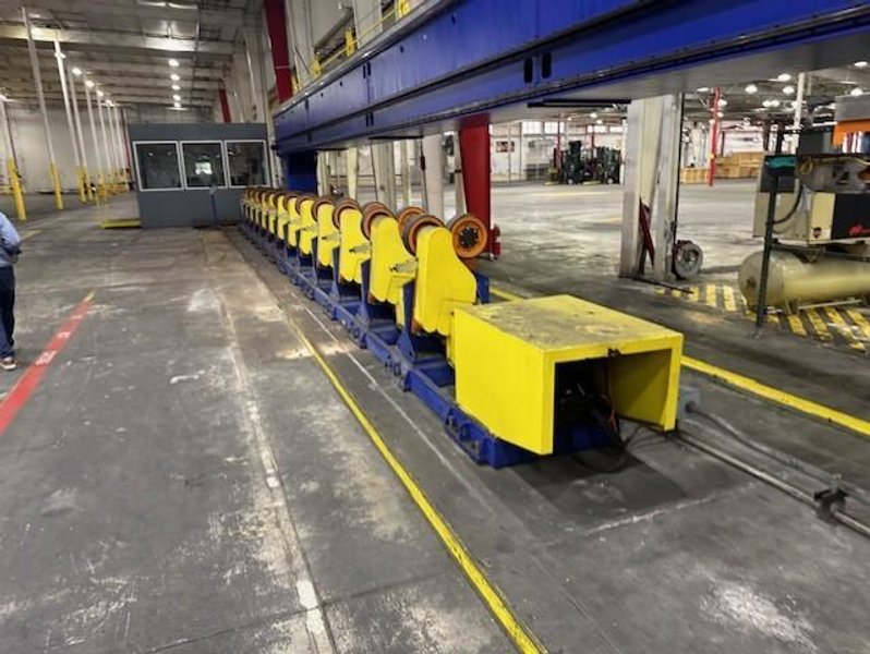 3.5&quot; - 18&quot; (88.9MM - 457.2MM) OLYMPUS NDT AUTOMATED SEAMLESS PIPE FULL BODY INSPECTION SYSTEM