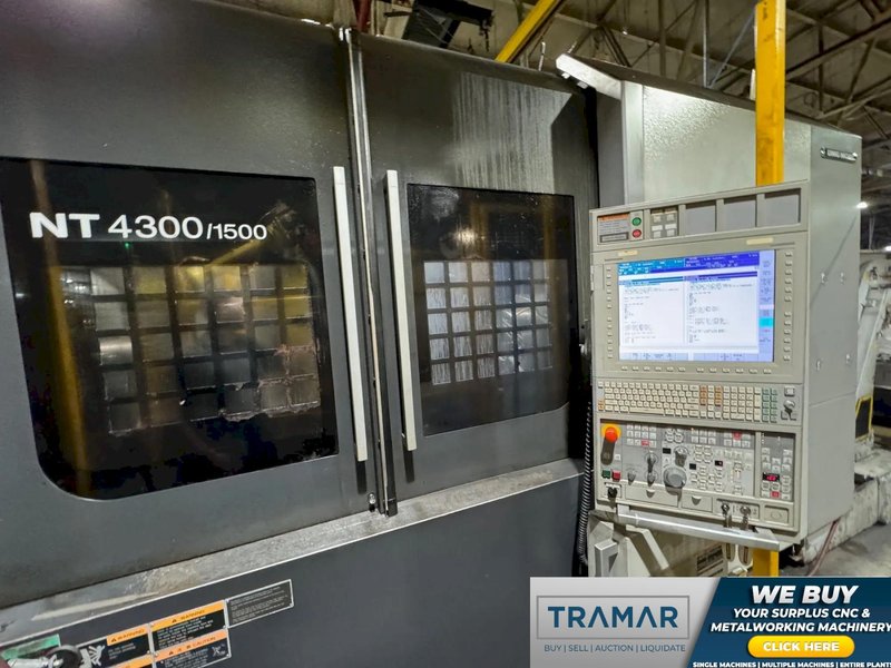 2015 DMG Mori Seiki NT4300DCG/1500 SZ CNC Lathe Mill-Turn For Sale